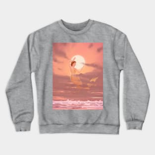 Moon Mermaid Crewneck Sweatshirt